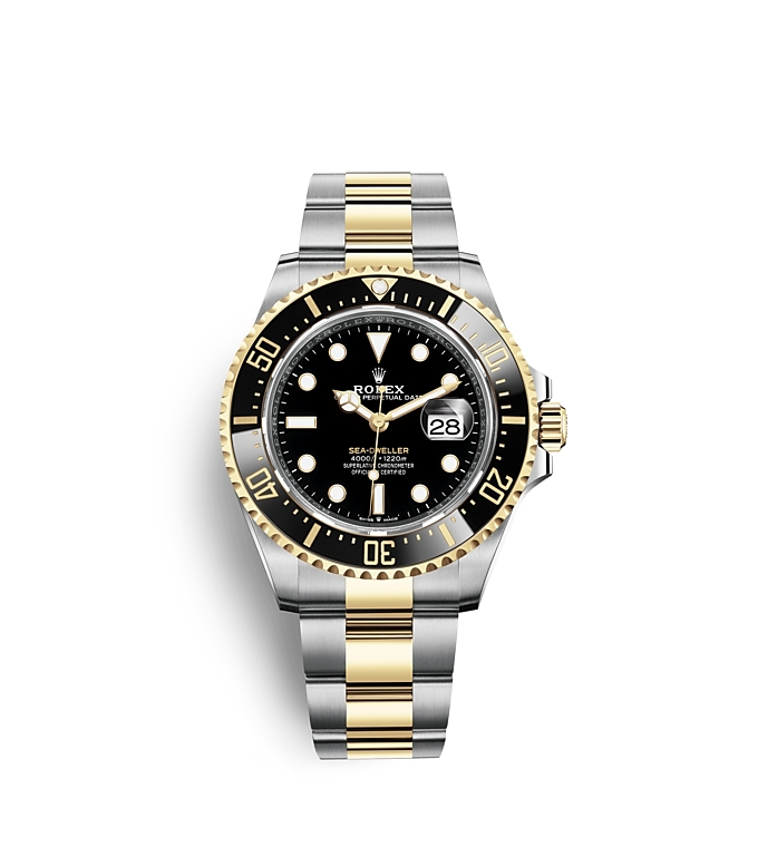 Rolex Sea Dweller, Oyster, 42 mm, white gold