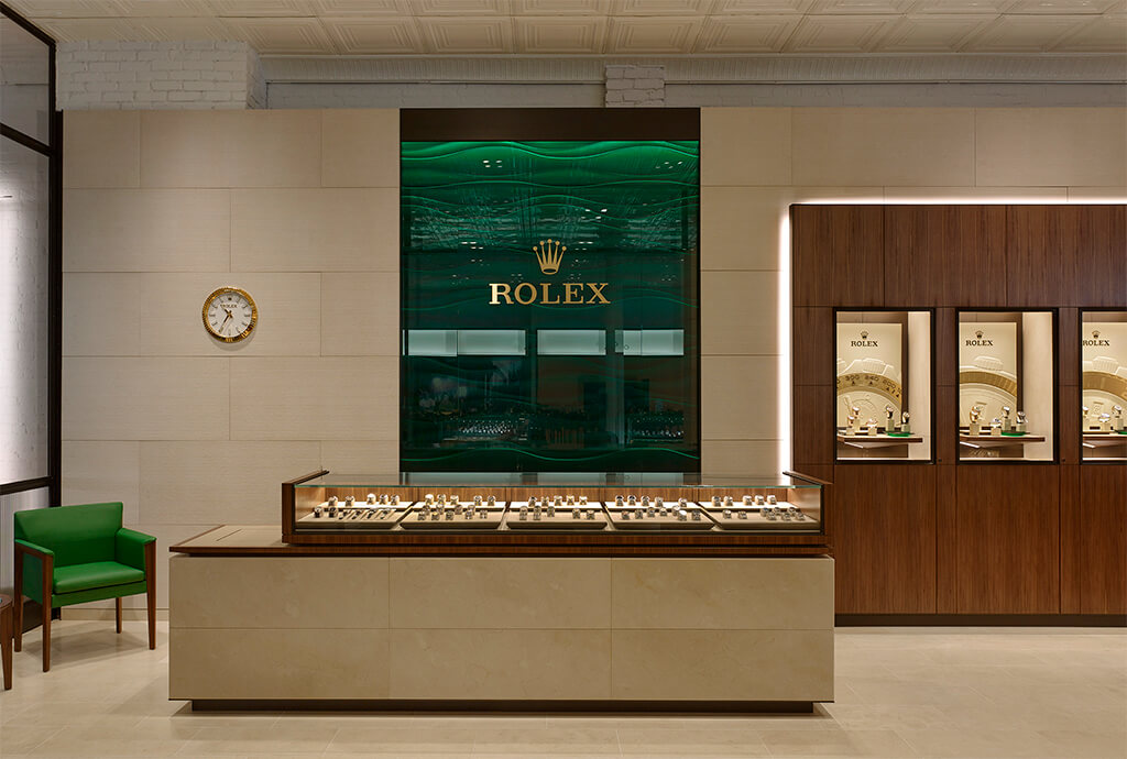 rolex boutique locations